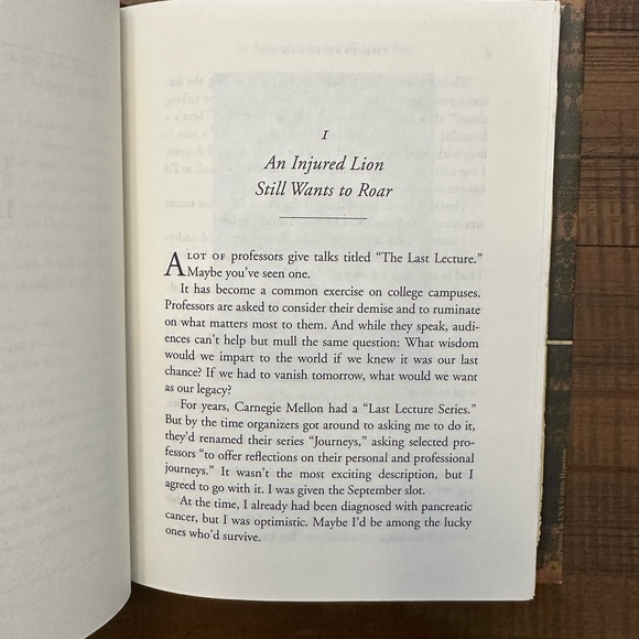 The Last Lecture book by Randy Pausch - Picture 6 of 9